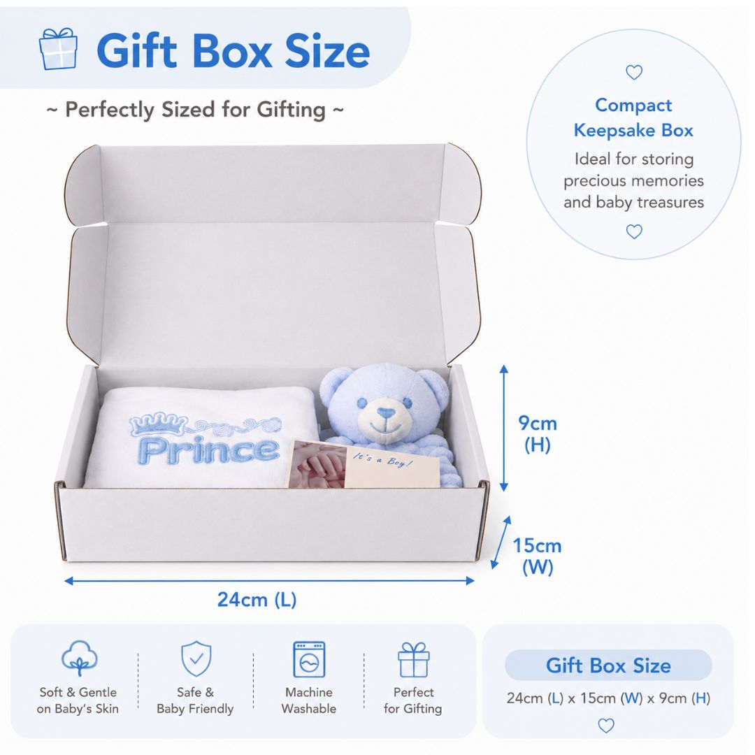 Baby Boy Gift Box Hamper for Newborn Babies
