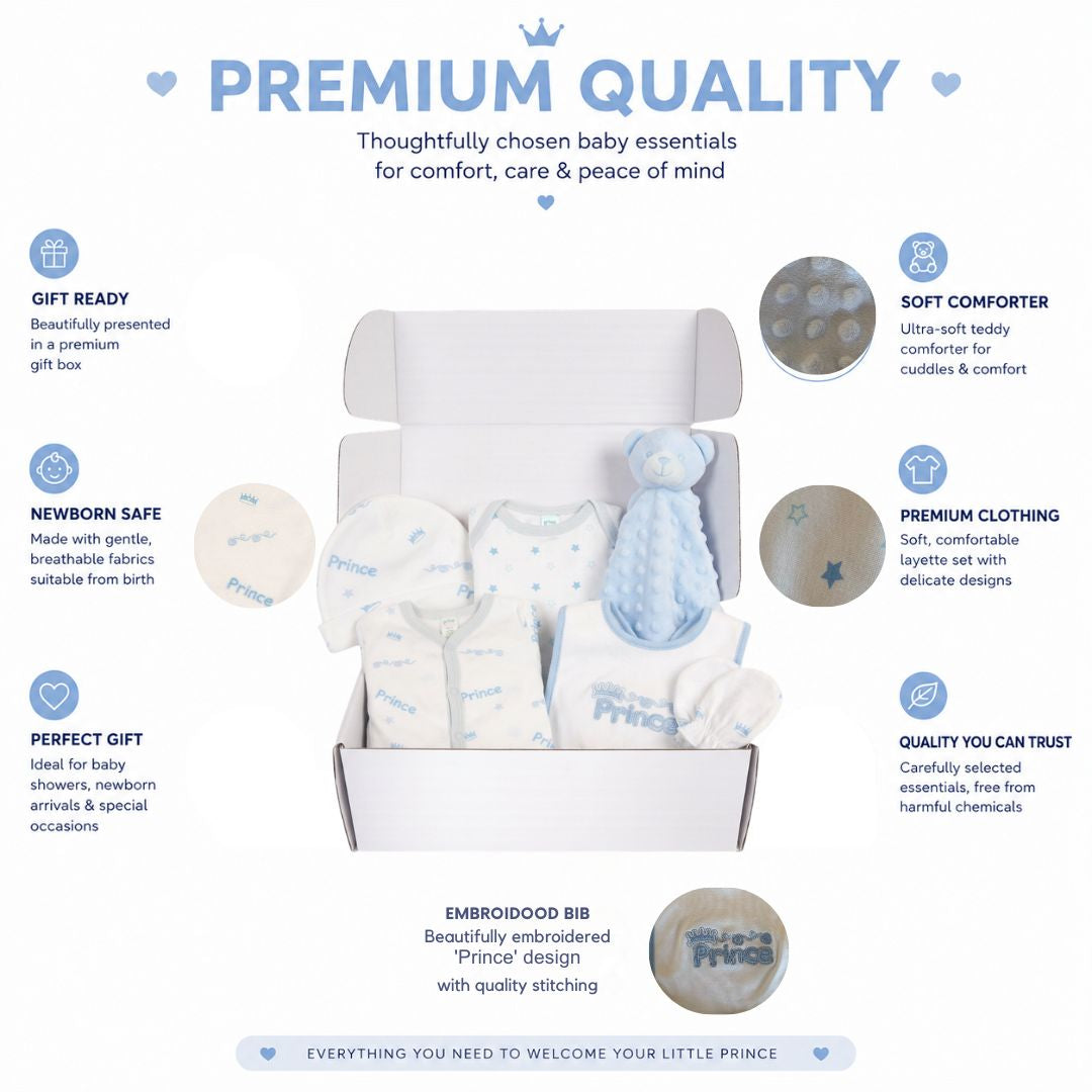 Baby Boy Gift Box Hamper for Newborn Babies