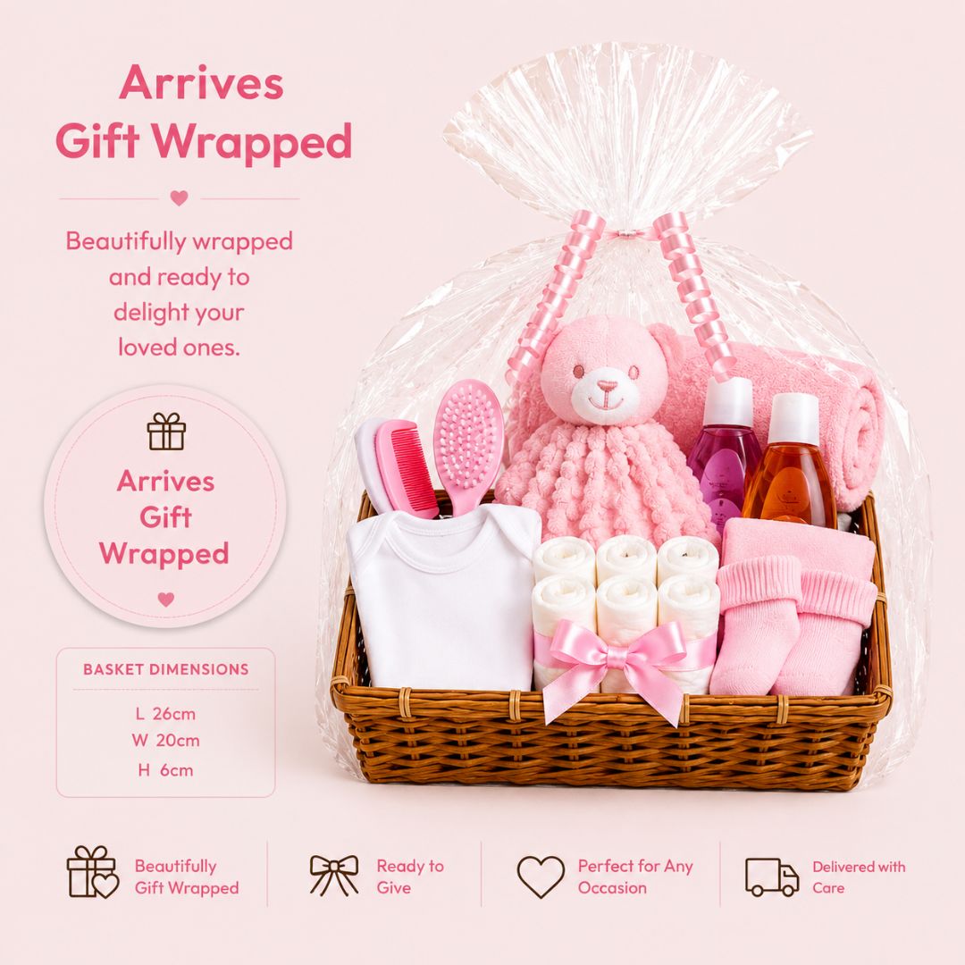 Newborn Baby Girl Hamper Gift Set