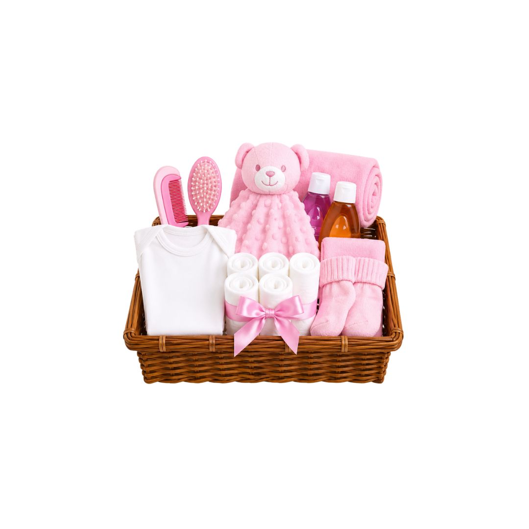 Newborn Baby Girl Hamper Gift Set