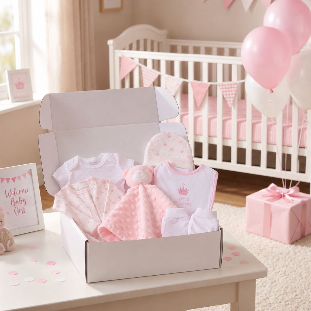 Baby Girl Gift Box Hamper for Newborn Babies
