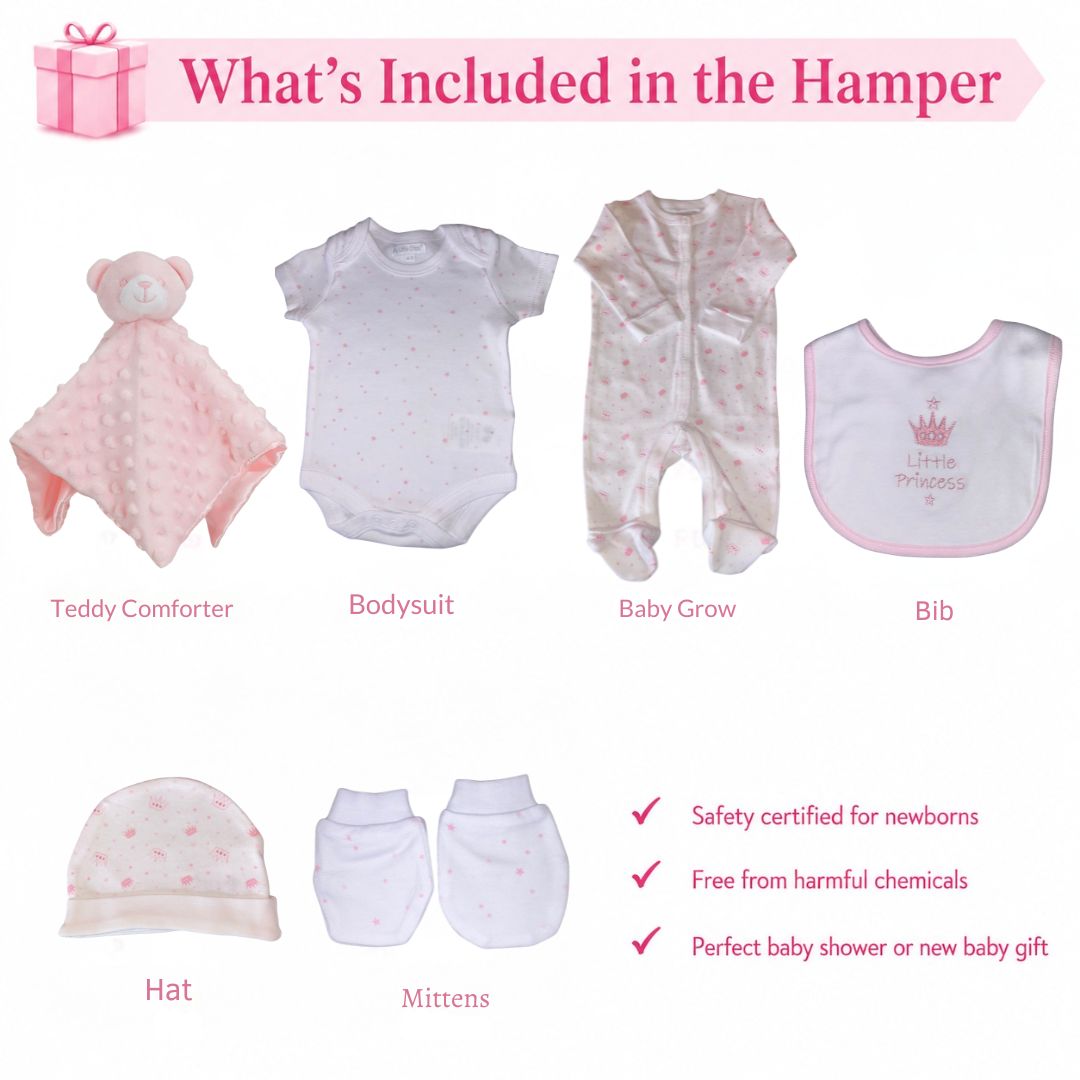 Baby Girl Gift Box Hamper for Newborn Babies