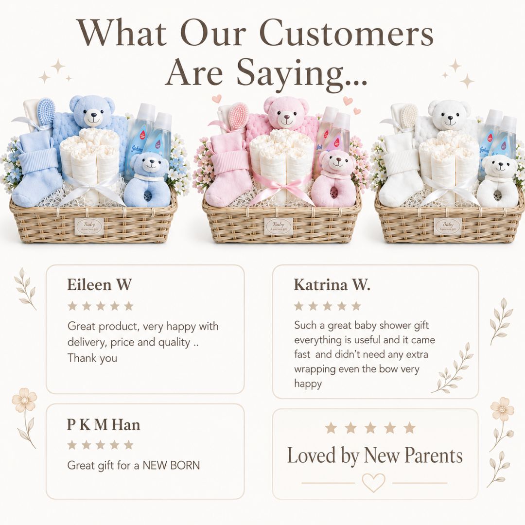 Newborn Neutral Baby Hamper Gift Set