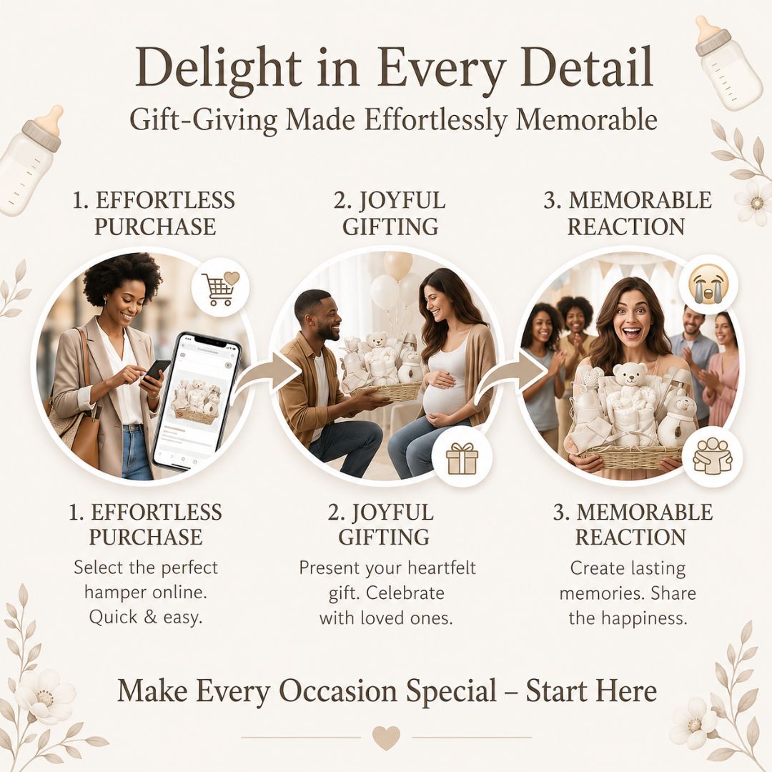 Newborn Neutral Baby Hamper Gift Set