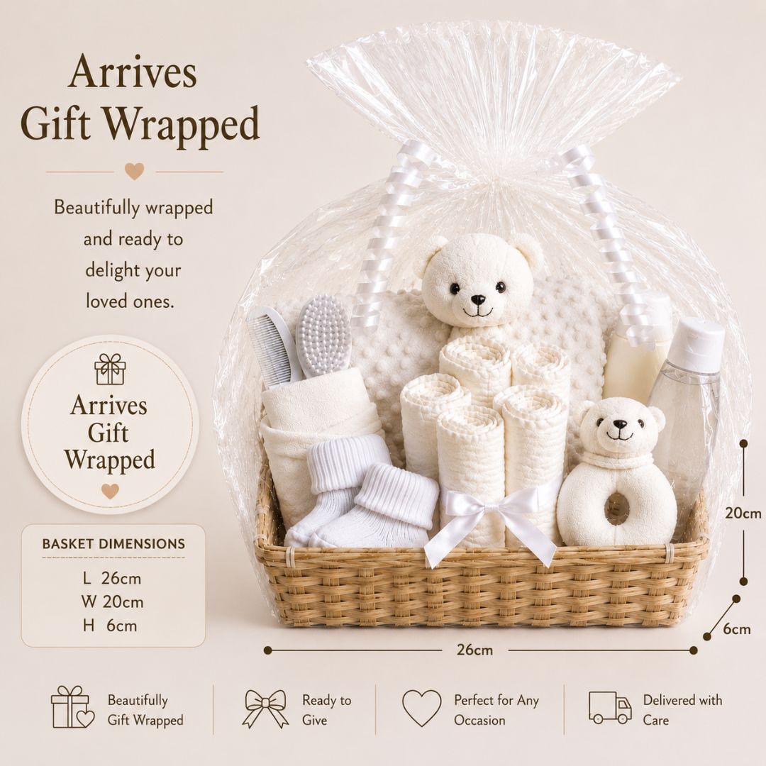 Newborn Neutral Baby Hamper Gift Set