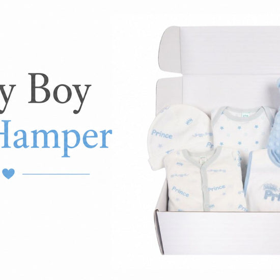 Newborn Baby Boy Gift Hamper Box