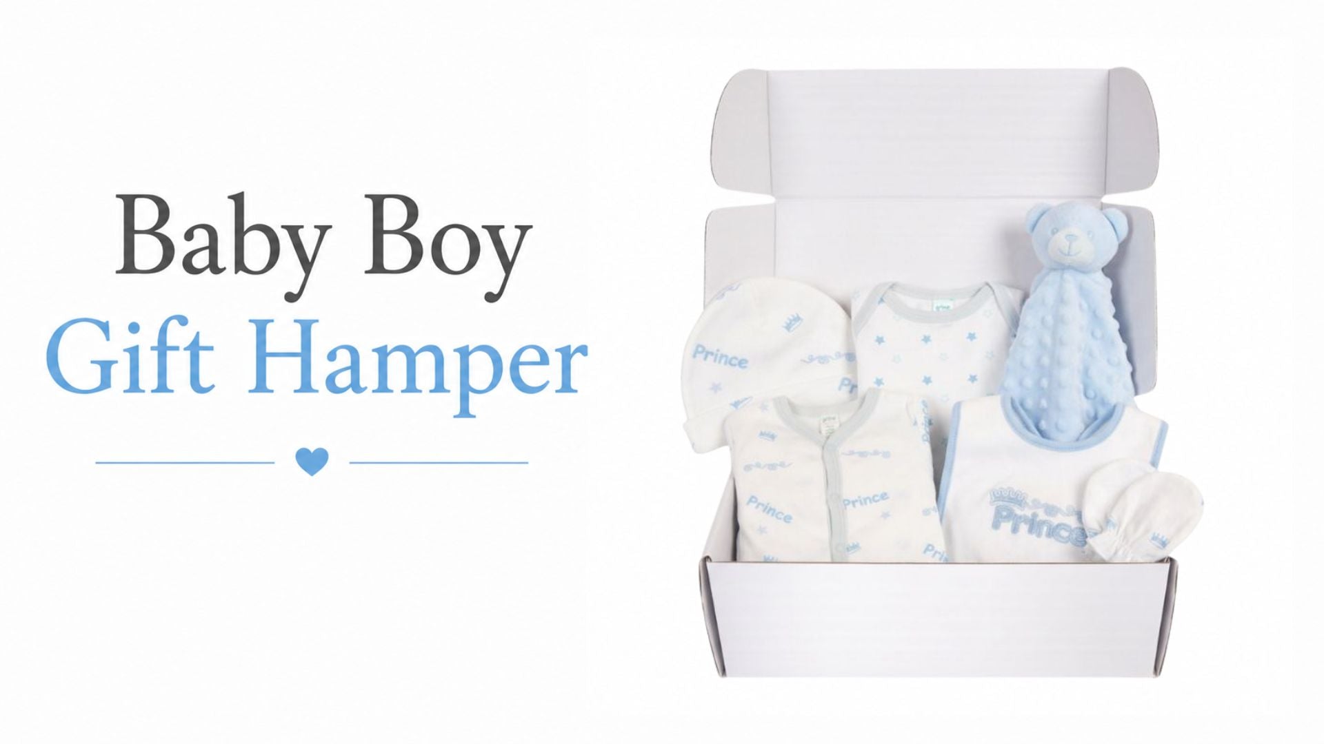 Newborn Baby Boy Gift Hamper Box