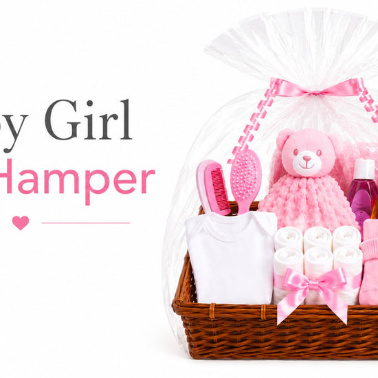Newborn Baby Girl Gift Hamper Basket
