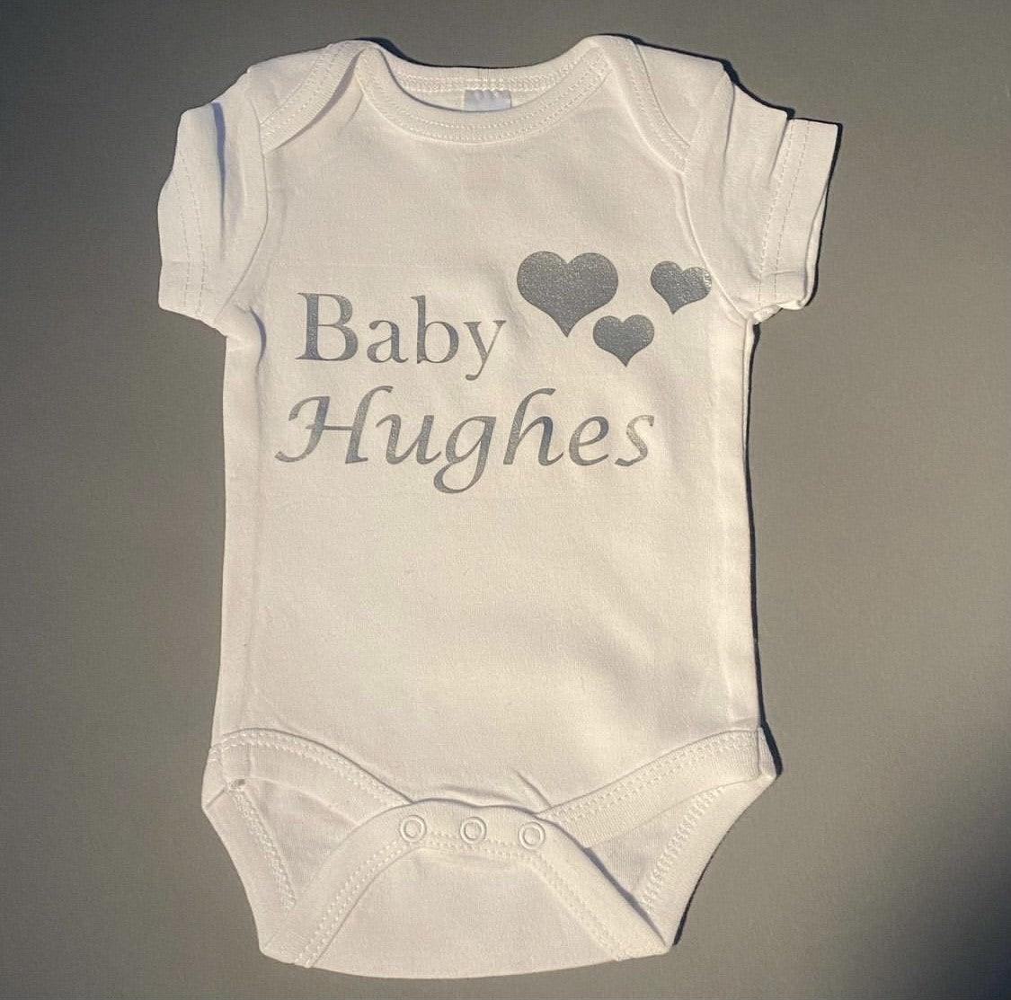 Personalised Baby Vest